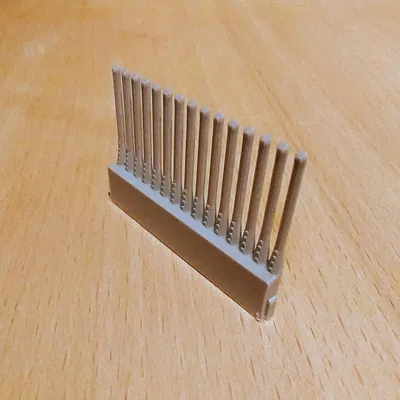 Hàng rào đường sắt H0 – Comb Fence monoblock một mảnh cho mô hình tàu