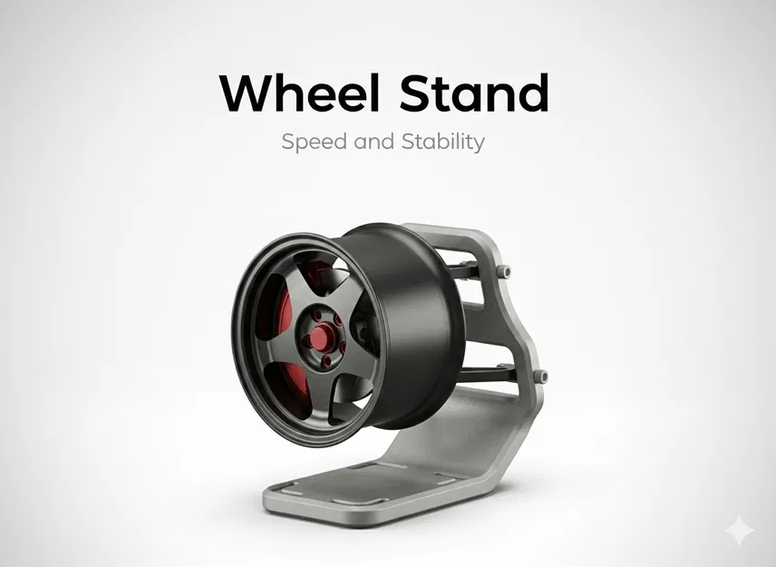 Kệ Treo Tai Nghe Hình Bánh Xe Xe Hơi (Car Wheel Headphones Stand) - Image 1