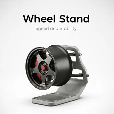 Kệ Treo Tai Nghe Hình Bánh Xe Xe Hơi (Car Wheel Headphones Stand)