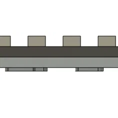 Ray keymod airsoft 135 mm