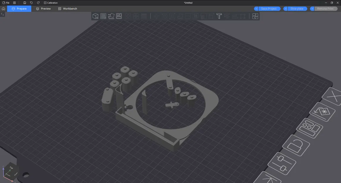 Chân đế Mac mini M4 kèm khay giữ USB hub - Image 3