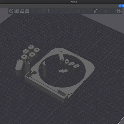 Chân đế Mac mini M4 kèm khay giữ USB hub