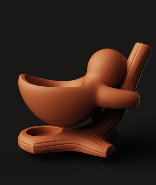 Chậu Treo Con Lười | Chậu Sen Đá Thú | Decor Vườn Dễ Thương | Chậu In 3D - Image 2