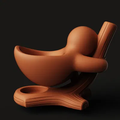 Chậu Treo Con Lười | Chậu Sen Đá Thú | Decor Vườn Dễ Thương | Chậu In 3D