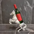Giá đỡ chai rượu vang hình ngựa (Horse Wine Bottle Holder) - Thumbnail 2