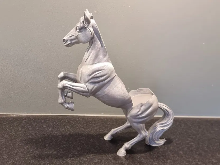 Giá đỡ chai rượu vang hình ngựa (Horse Wine Bottle Holder) - Image 4