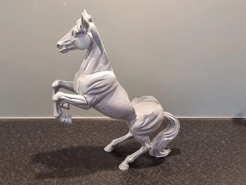 Giá đỡ chai rượu vang hình ngựa (Horse Wine Bottle Holder) - Image 6