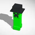 Minecraft Creeper kèm mũ Top Hat tháo rời - Thumbnail 1