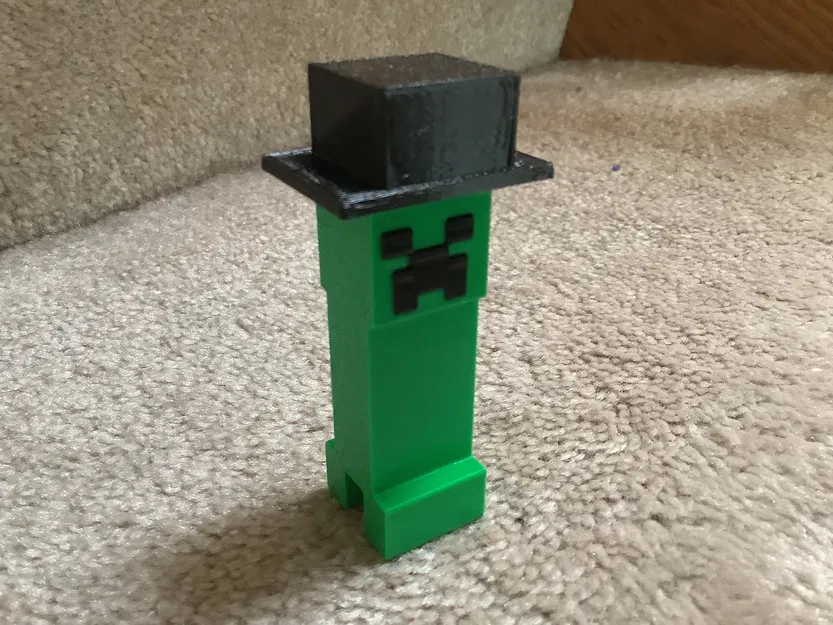 Minecraft Creeper kèm mũ Top Hat tháo rời - Image 4
