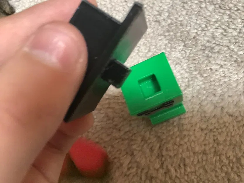 Minecraft Creeper kèm mũ Top Hat tháo rời - Image 5