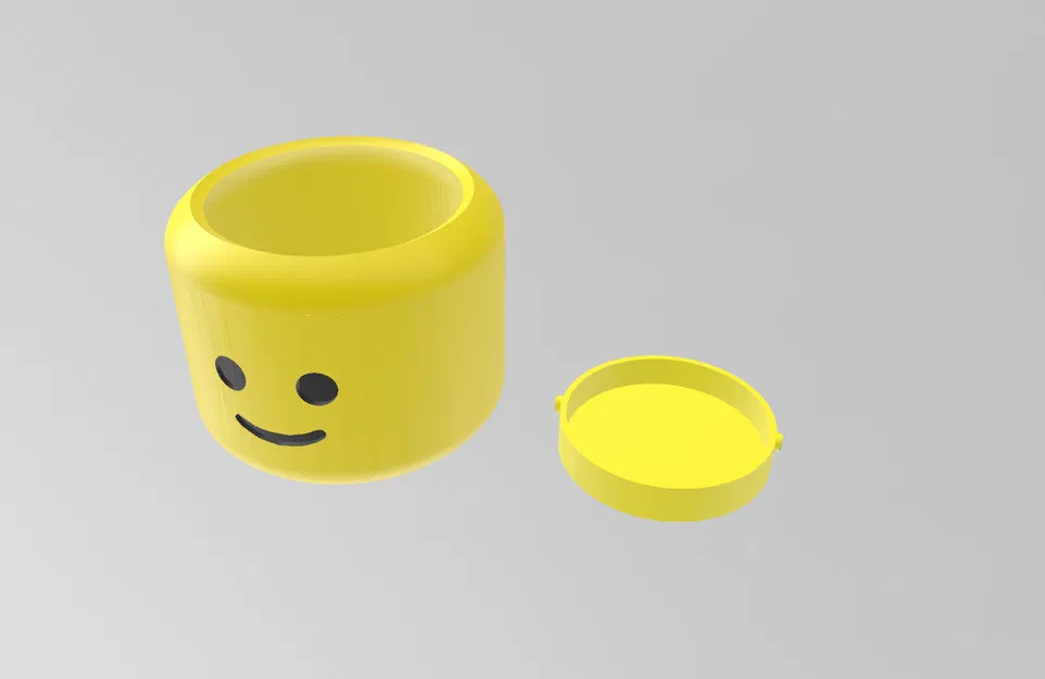 Chậu đầu Lego Minifigure - Chống tưới quá tay (Overwatering Protective) - Image 3