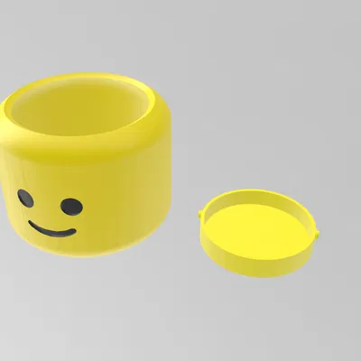 Chậu đầu Lego Minifigure - Chống tưới quá tay (Overwatering Protective)