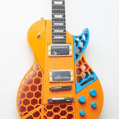 Les Polak Studio (Studio Mechanik) – Guitar kiểu LP in trên Prusa MINI