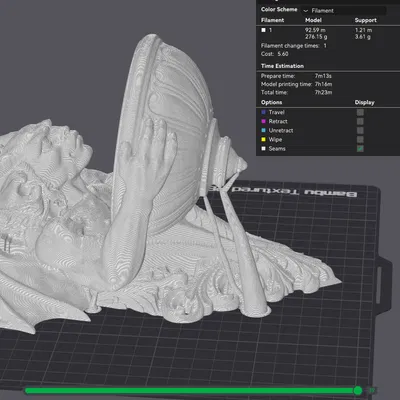 Gargoyle Treo Tường Kèm Chậu Cây - Decor Gothic/Renaissance (In 3D)