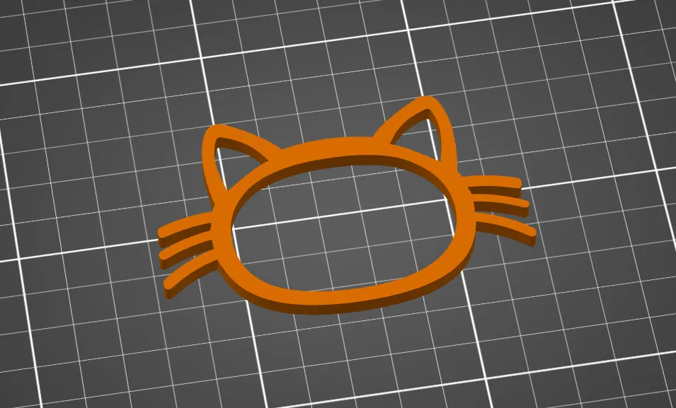 Kẹp tóc trượt mặt mèo (Cat Hair Pin Slide) - Image 2