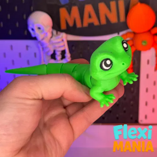 Flexi Lizard | Thằn lằn khớp nối Print-in-Place – Không cần supports - Image 1