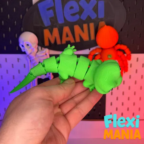 Flexi Lizard | Thằn lằn khớp nối Print-in-Place – Không cần supports - Image 3