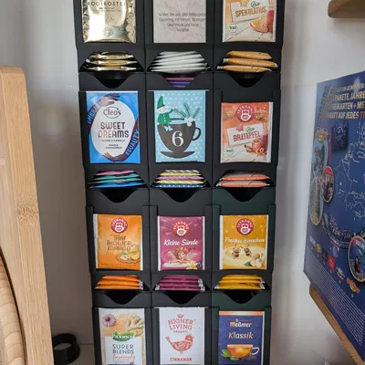 Hộp Nhả Túi Trà Xếp Chồng (Stackable Tea Bag Dispenser) - Remix