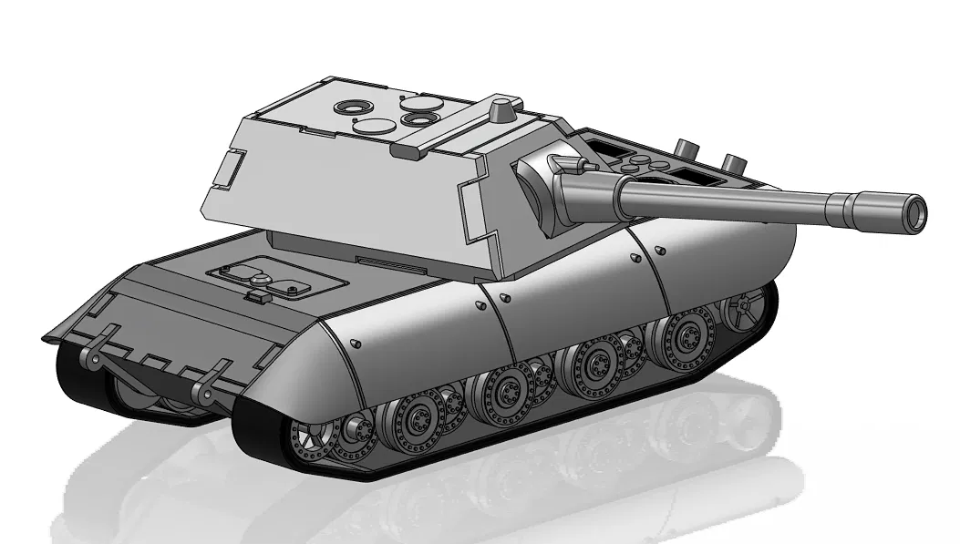 E100 (World Of Tanks Ver) – Xe tăng siêu nặng Đức (WoT) - Image 5