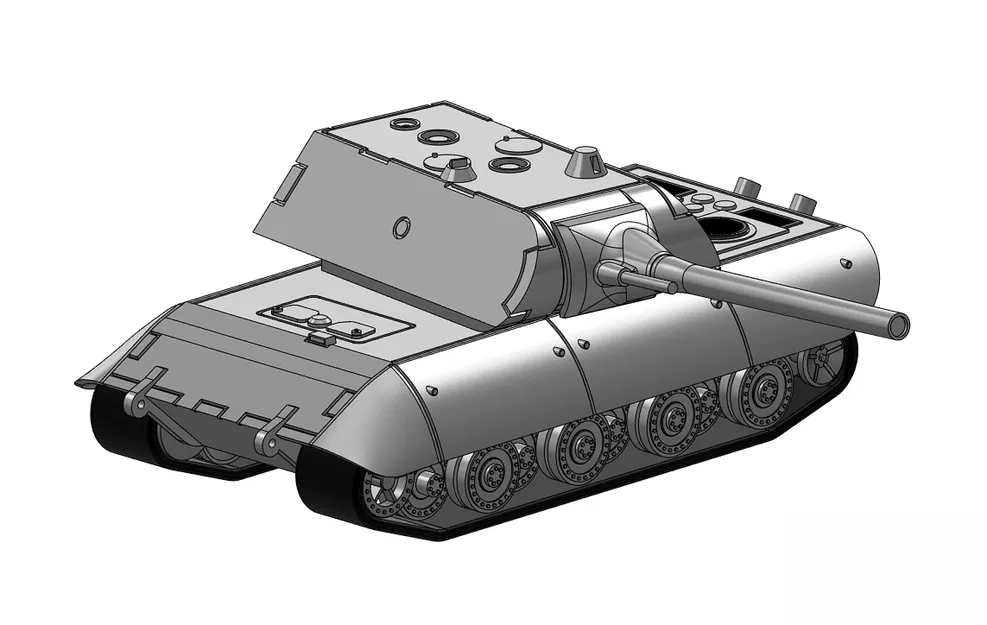 E100 (War Thunder Ver) – Xe tăng siêu nặng Đức - Image 5