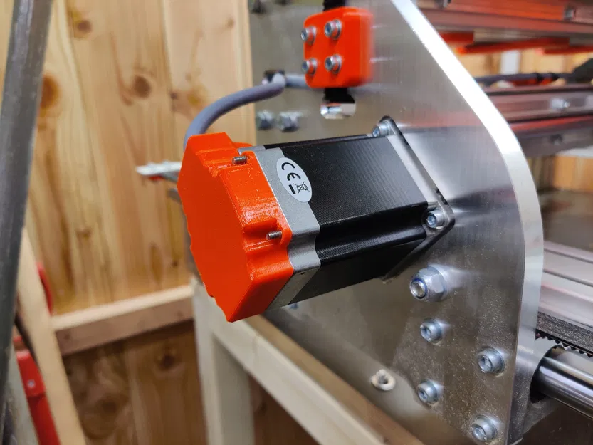 STEPPERONLINE - Ốp che mỏng cho motor Nema23 - Volksfräse - Image 1