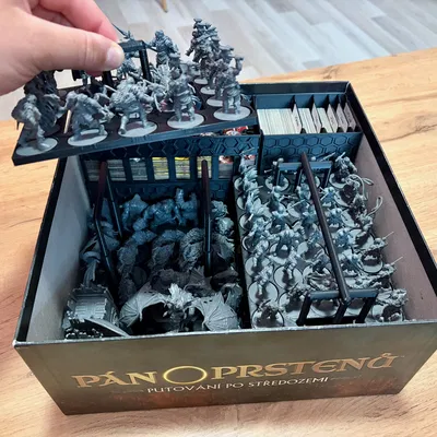 LOTR: Journeys in Middle-earth – Organizer/Insert trọn bộ (Base + mọi Expansion)