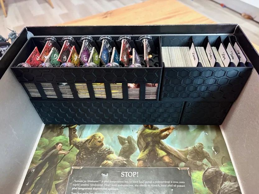 LOTR: Journeys in Middle-earth – Organizer/Insert trọn bộ (Base + mọi Expansion) - Image 9