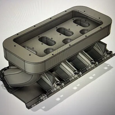 Cập nhật ống nạp 8.1 (updated 8.1 intake) – runners tapered
