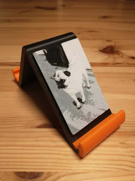 Kệ Đỡ Điện Thoại Tối Giản Hai Màu – Gọn Gàng & Hiện Đại - Image 2