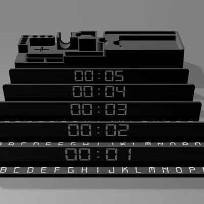 Bomb Busters Insert und Display Stand (Khay insert & chân trưng bày)