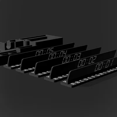 Bomb Busters Insert und Display Stand (Khay insert & chân trưng bày)