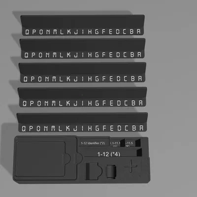 Bomb Busters Insert und Display Stand (Khay insert & chân trưng bày)