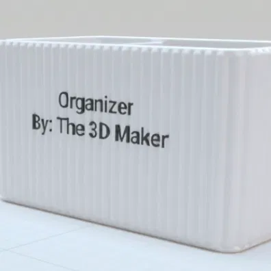 Organizer họa tiết gân sọc (Ribbed Pattern)