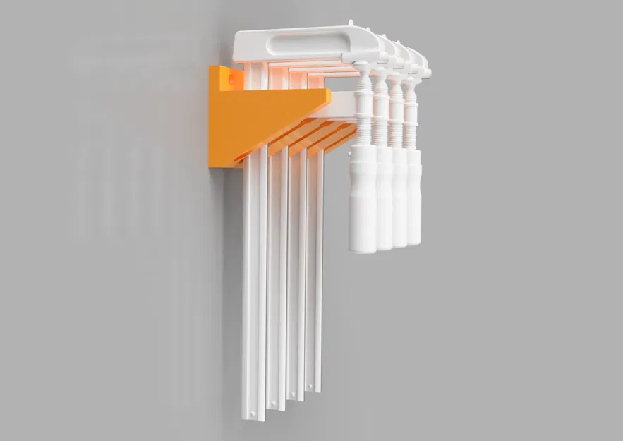 Giá Treo Tường Cho F-Clamps (F-Clamps Wall Mount) - Image 1