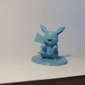 Pikachu Low Poly Mini - Thumbnail 6