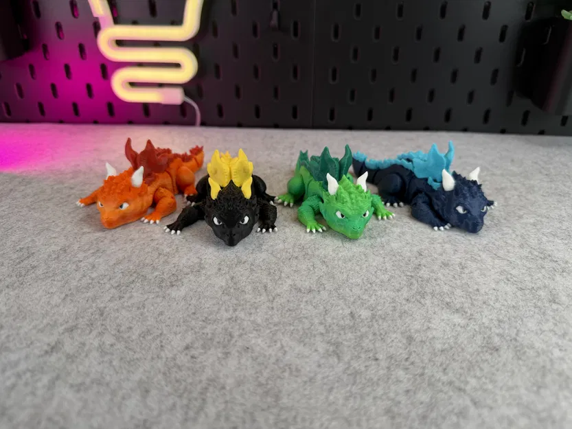 Rồng Nhỏ Khớp Nối (Articulated Small Dragon) - Image 4