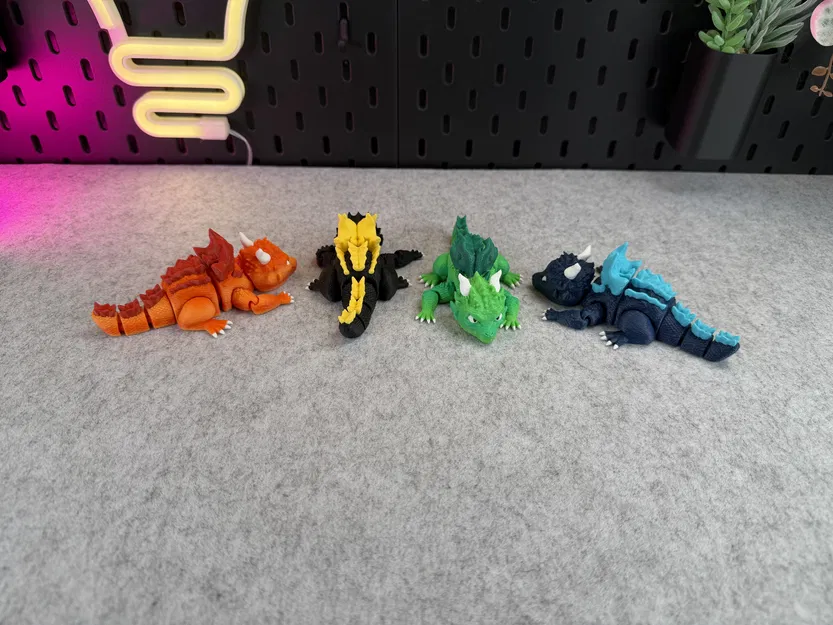 Rồng Nhỏ Khớp Nối (Articulated Small Dragon) - Image 5