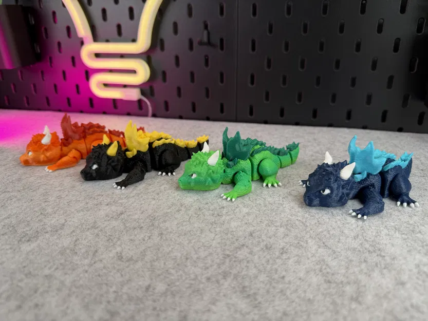 Rồng Nhỏ Khớp Nối (Articulated Small Dragon) - Image 6