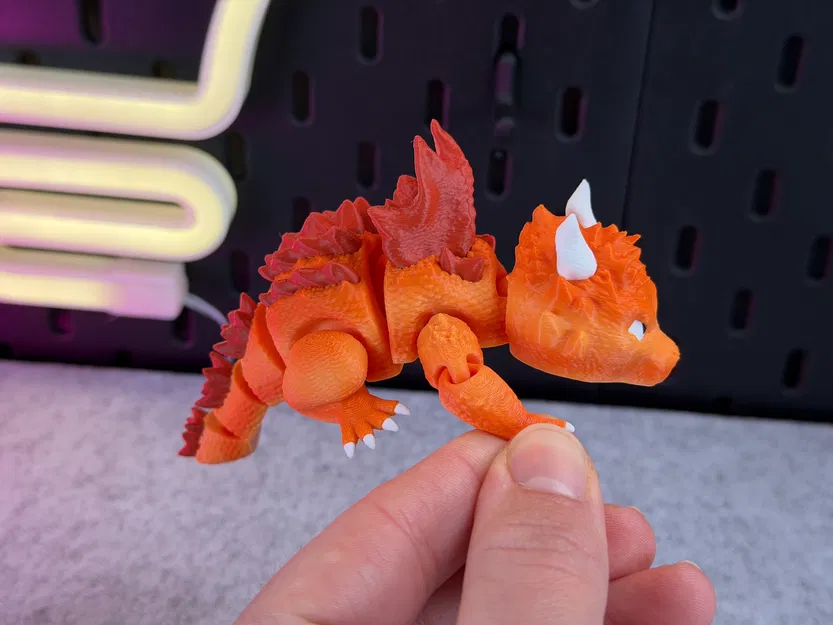 Rồng Nhỏ Khớp Nối (Articulated Small Dragon) - Image 13