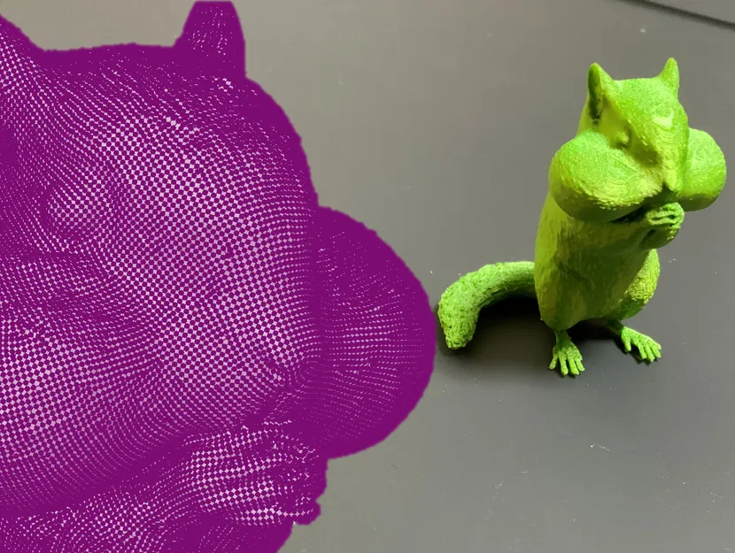 Sóc/Risu - viền 3D (3D Outline) - Image 1