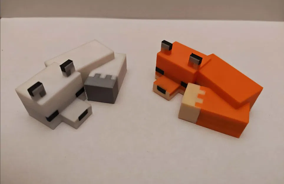 Cáo Minecraft (minnecraft fox) - Image 1