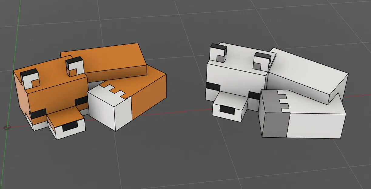 Cáo Minecraft (minnecraft fox) - Image 4