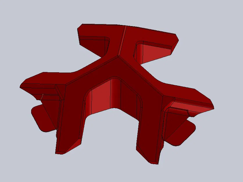 #205 Prusa Core One / One L - Nắp góc (Corner Cap) (Vẫn thử nghiệm) - Image 3