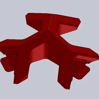 #205 Prusa Core One / One L - Nắp góc (Corner Cap) (Vẫn thử nghiệm)