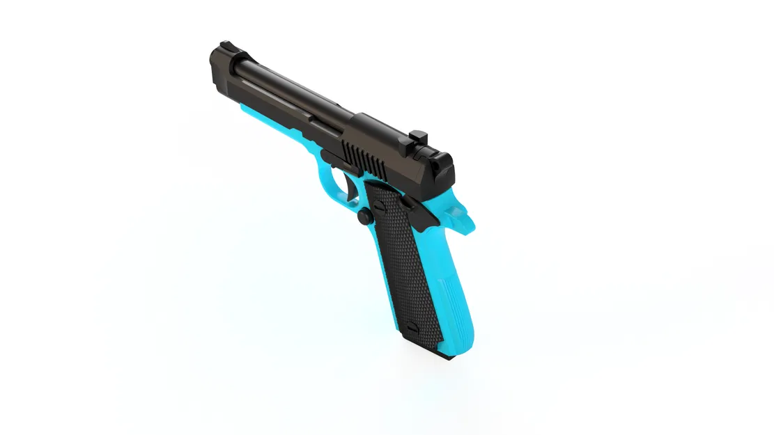 Súng lục Beretta (Prop Gun) – Mẫu in 3D mô-đun (không hoạt động) - Image 10
