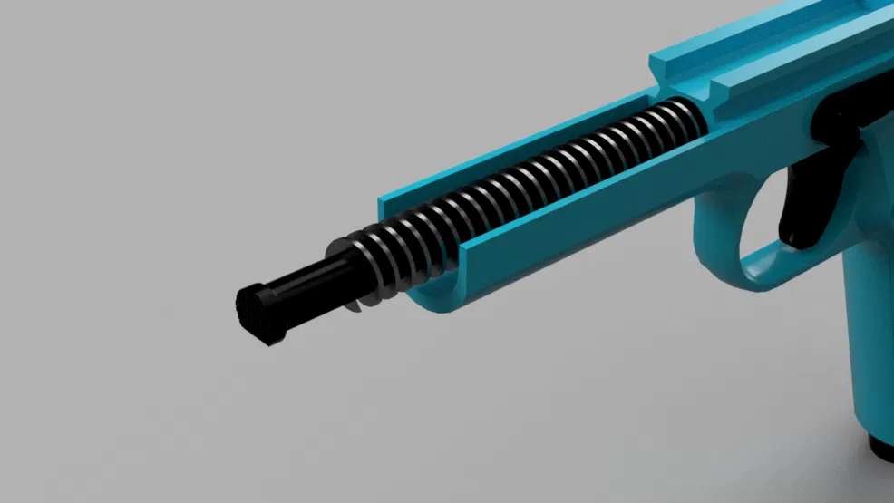 Súng lục Beretta (Prop Gun) – Mẫu in 3D mô-đun (không hoạt động) - Image 15