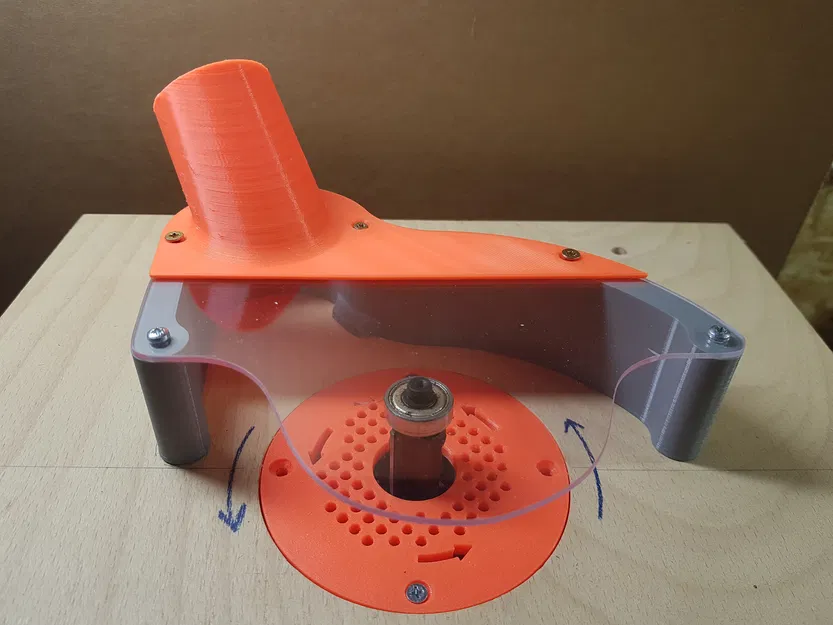 Hút bụi cho bàn router (Router table suction) - Image 1