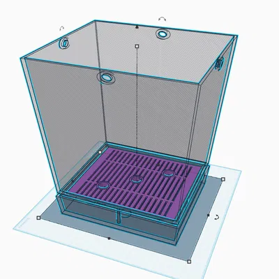 Chậu trồng cây tự tưới kèm insert tự tưới (Pot With Self-Watering Insert)