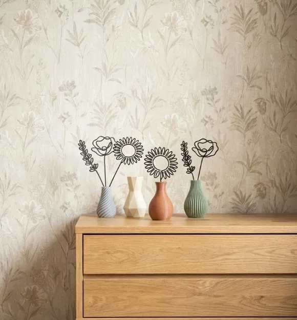 Hoa Tối Giản – Phụ Kiện Trang Trí Bình Hoa (Minimalist Flowers) - Image 4