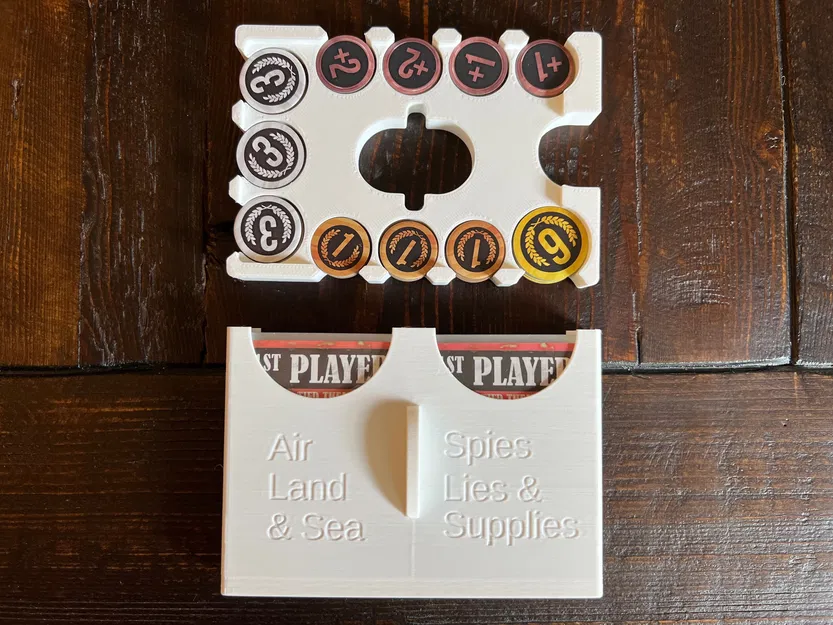 Insert/Organizer Air, Land, & Sea kèm Spies, Lies, & Supplies - Image 1